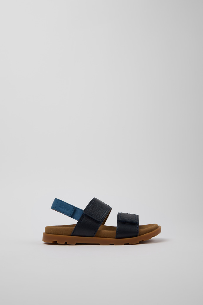 Brutus Sandal Blue Leather Kids' Sandals.