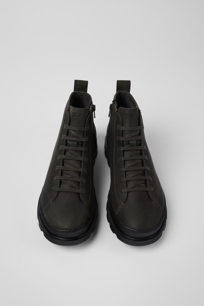 Brutus Gray ankle boot for men