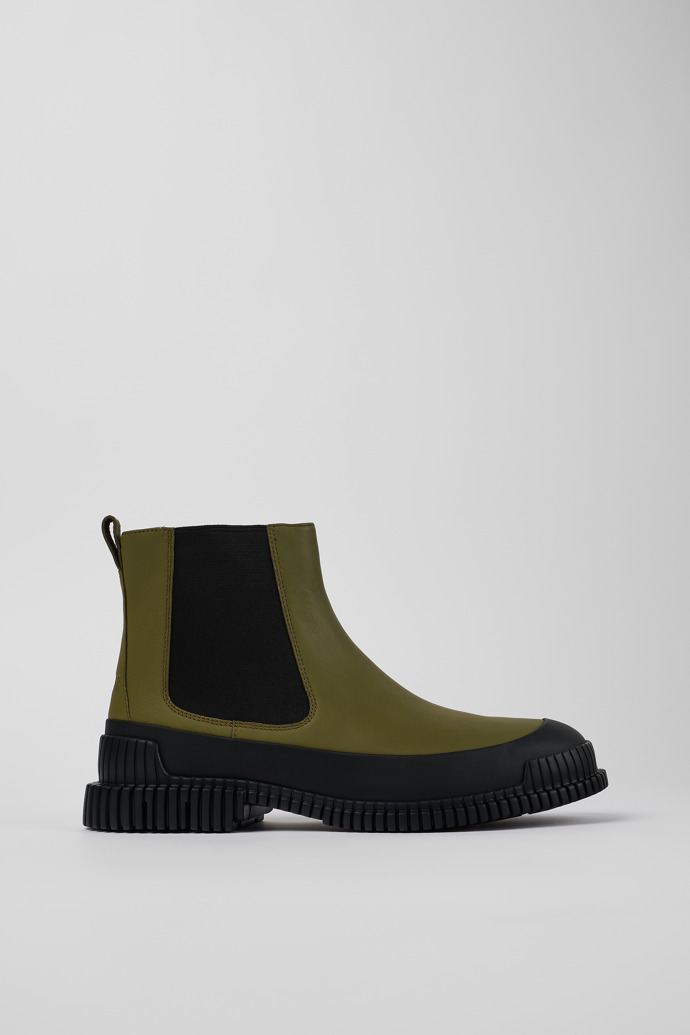 Pix Multicolored Leather Chelsea Bootie for Men