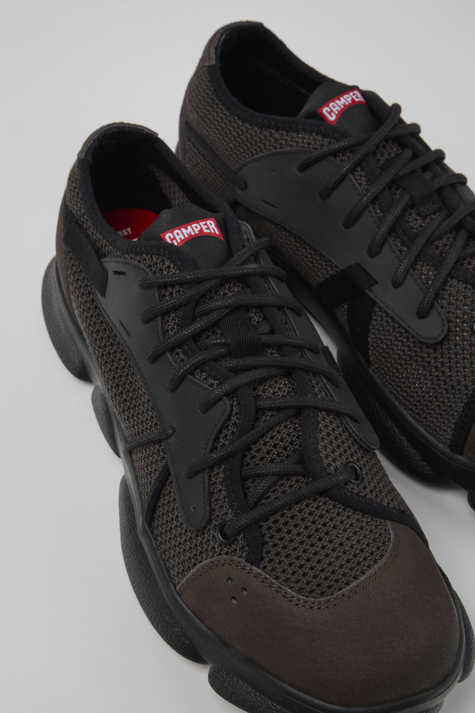 Karst Gray Textile Sneaker for Men