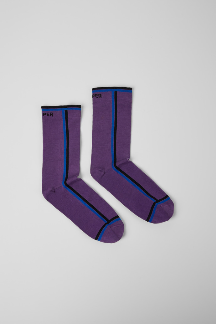 Socks Violet socks with PYRATEX®