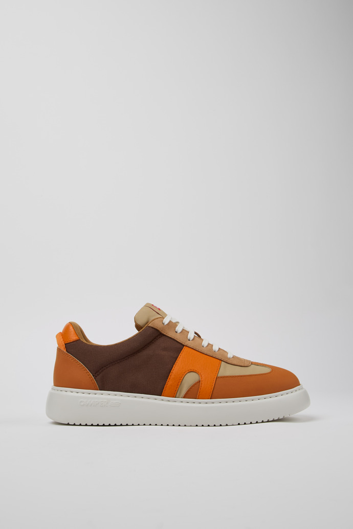 Runner K21 Sorona® Multicolor Recycled PET and Nubuck Men's Sneakers.