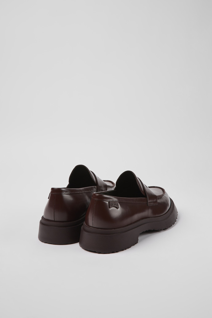 Walden Burgundy leather loafers for men
