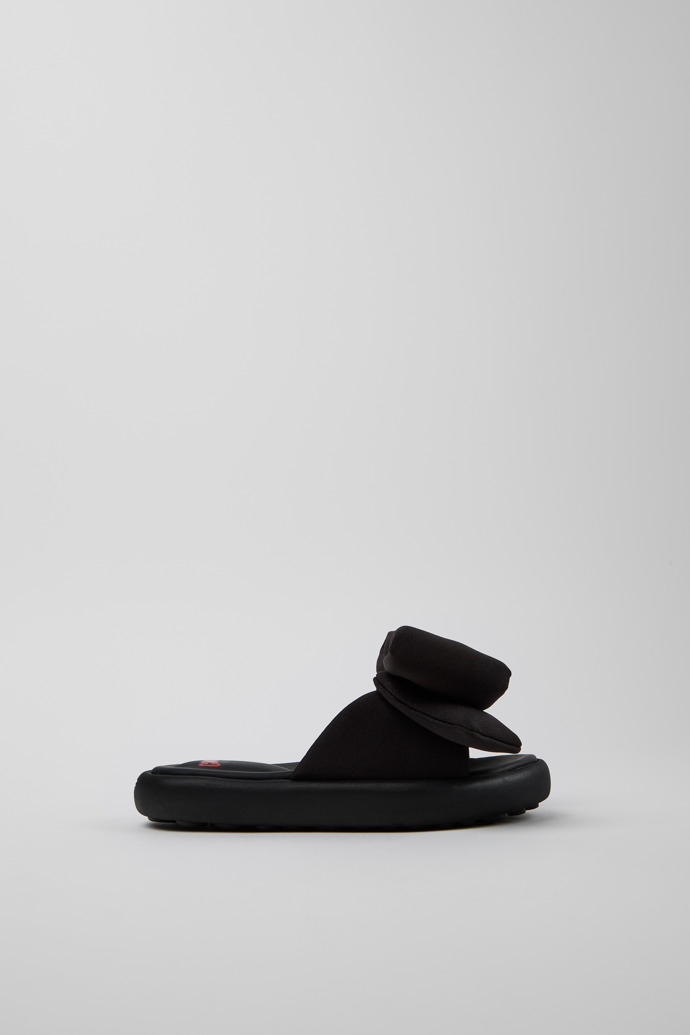 Pelotas Flota Black Recycled PET Sandals for Kids.
