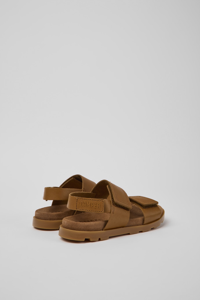 Brutus Sandal Brown leather sandals for kids