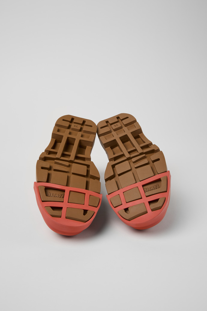 Junction Brown Regenerative Leather Shoes for Women.