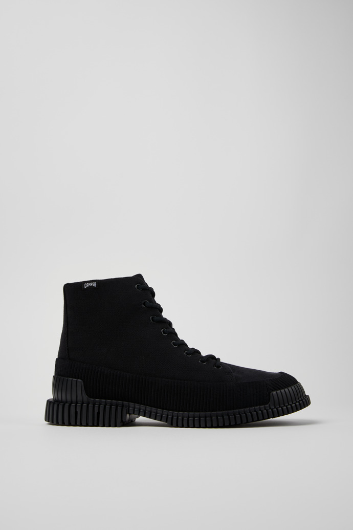 Pix TENCEL® Black lace up boot for men