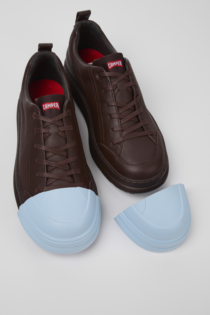 Junction Runner Toe Caps Light blue rubber toe caps