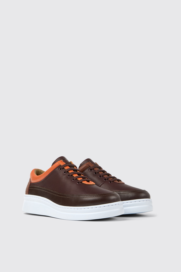 Twins Multicolored Leather Sneaker for Women