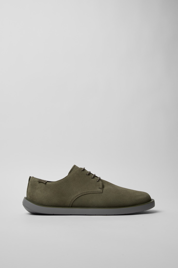 Wagon Green Nubuck Shoe for Men.