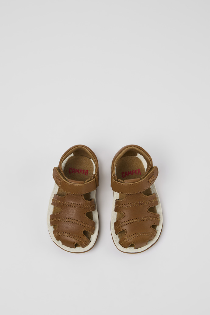 Bicho Brown Leather Sandal