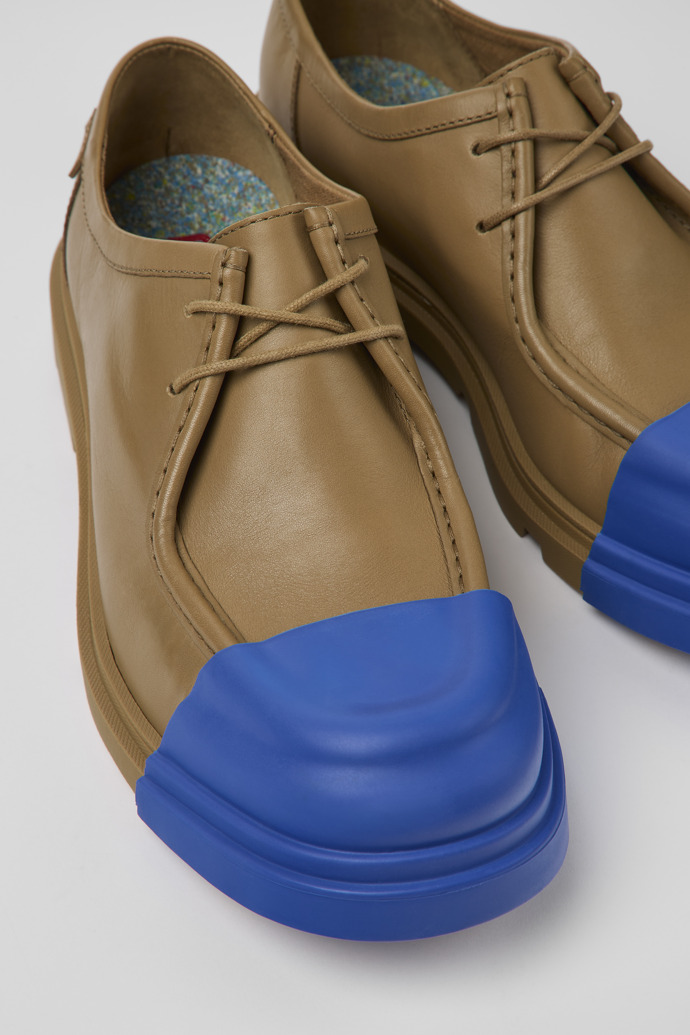 Junction Brown Leather Wallabee for Men