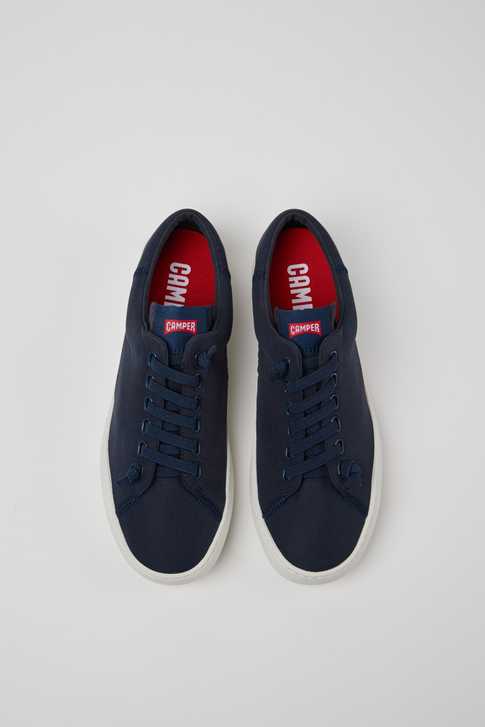 Peu Touring Blue Recycled PET Men's Sneakers.