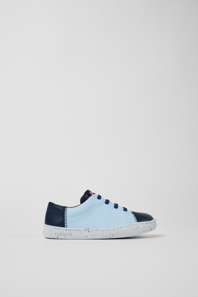 Twins Multicolor leather and nubuck sneakers for kids