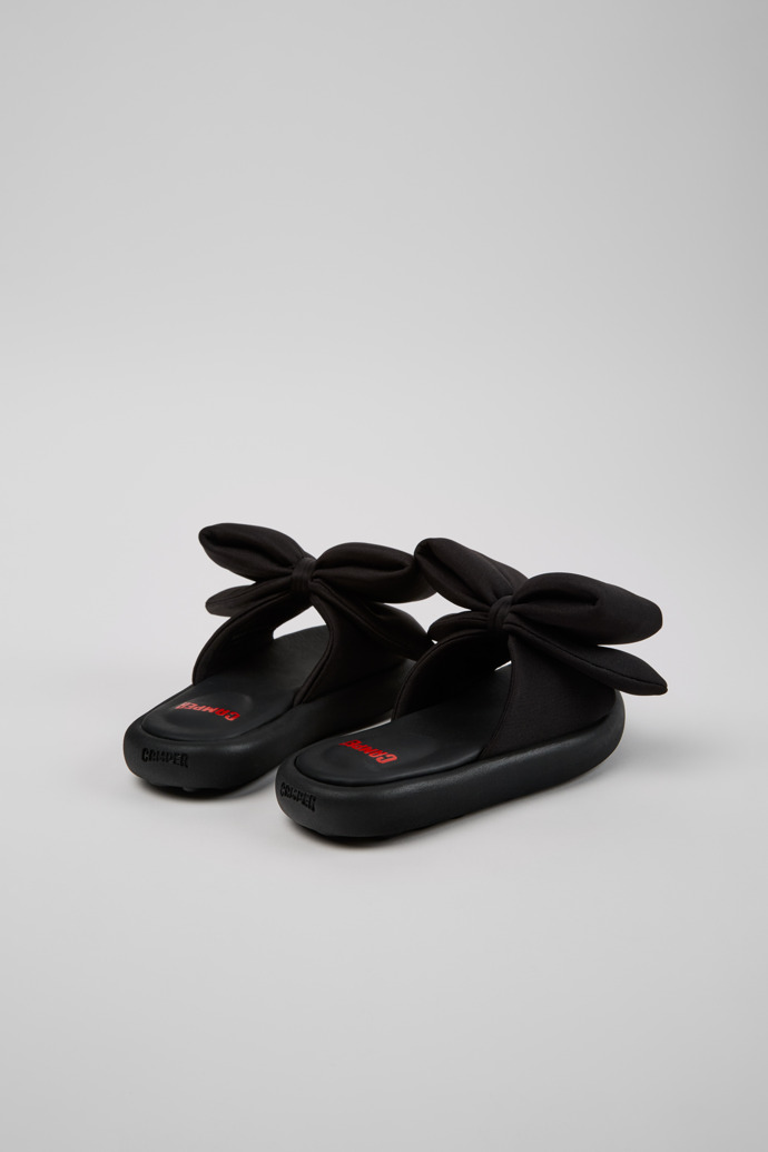 Pelotas Flota Black Recycled PET Sandals for Kids.