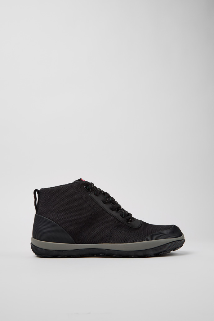 Peu Pista GM - GORE-TEX Black Textile Ankle Boots for Men.