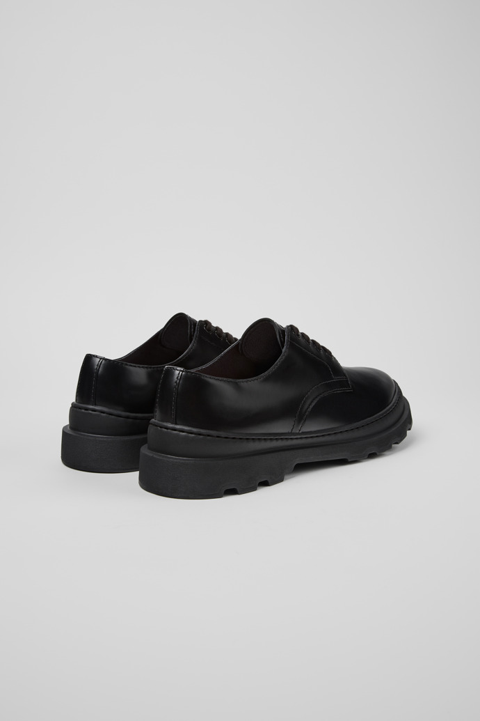 Brutus+ Black Leather Shoes for Men.