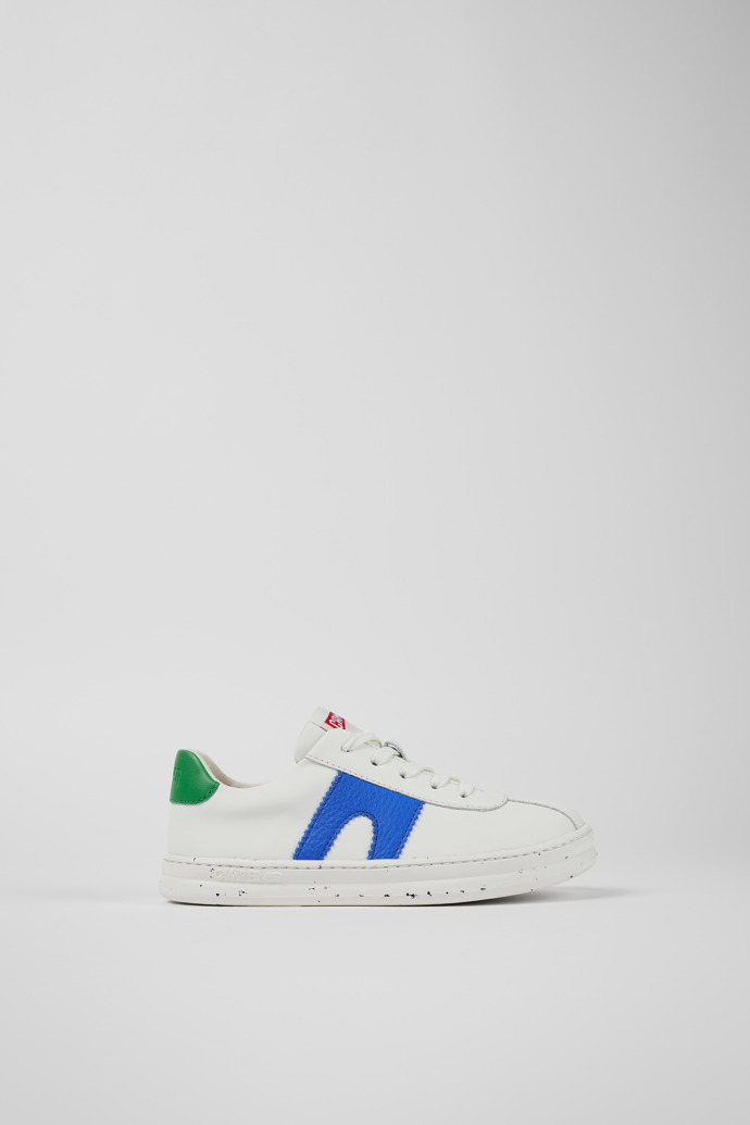 Twins White Leather Sneaker