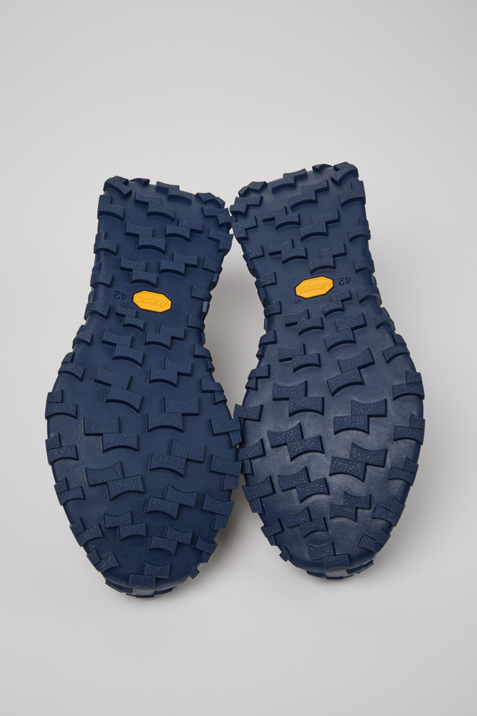 Drift Trail Black Leather and Nubuck Sneakers for Men.