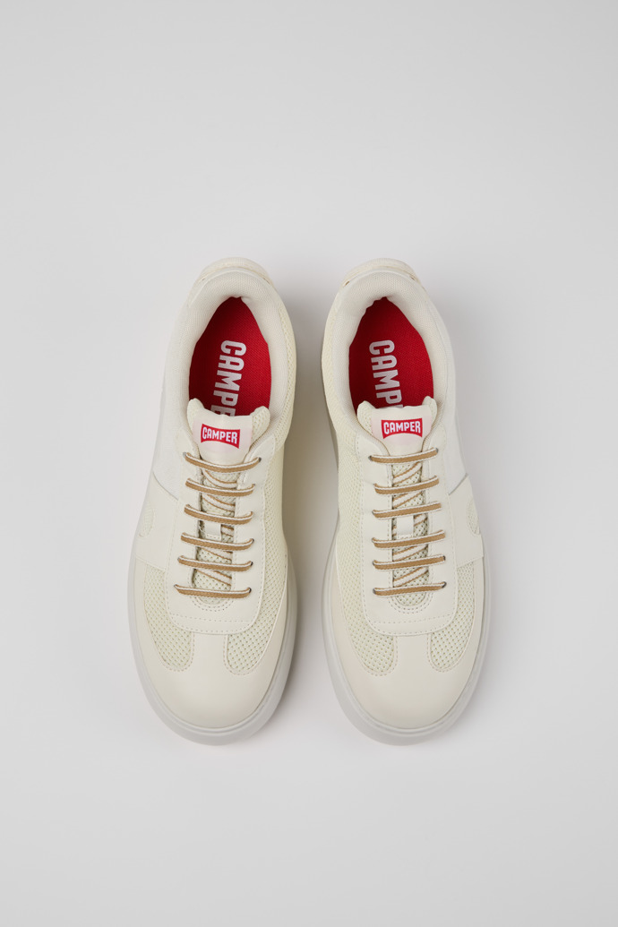 Runner K21 Sorona® White textile sneakers for men