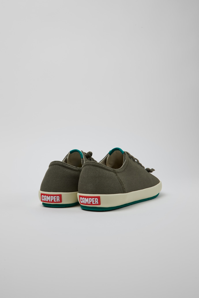 Peu Rambla Green Recycled Cotton Men's Sneaker.