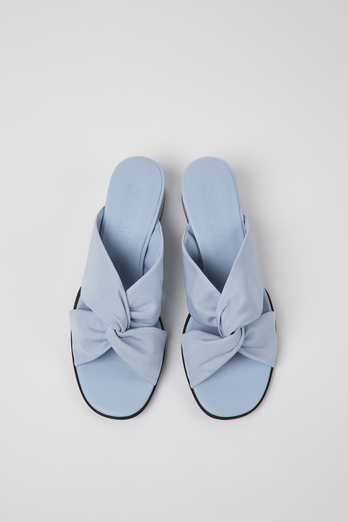 Katie Blue textile sandals for women