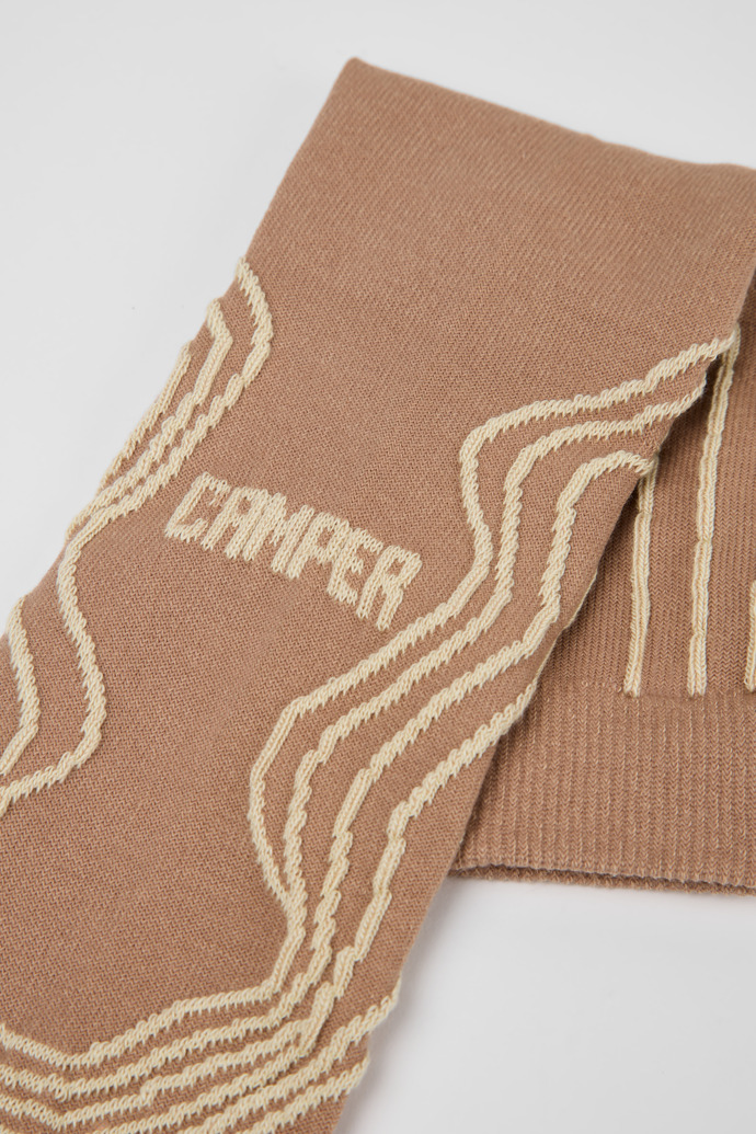 Socks Beige-yellow organic cotton socks.