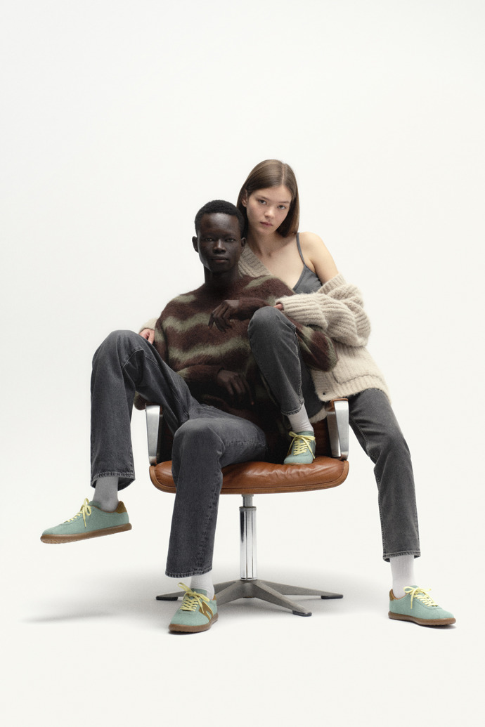 Pelotas Soller Multicolor Nubuck Sneakers for Women.