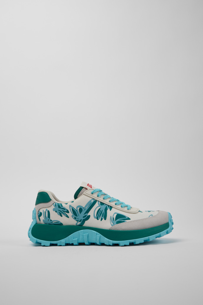 Drift Trail VIBRAM Multicolor Recycled PET and Nubuck Sneakers for Women.