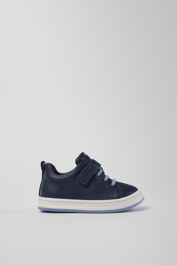 Runner Blue Leather Sneaker