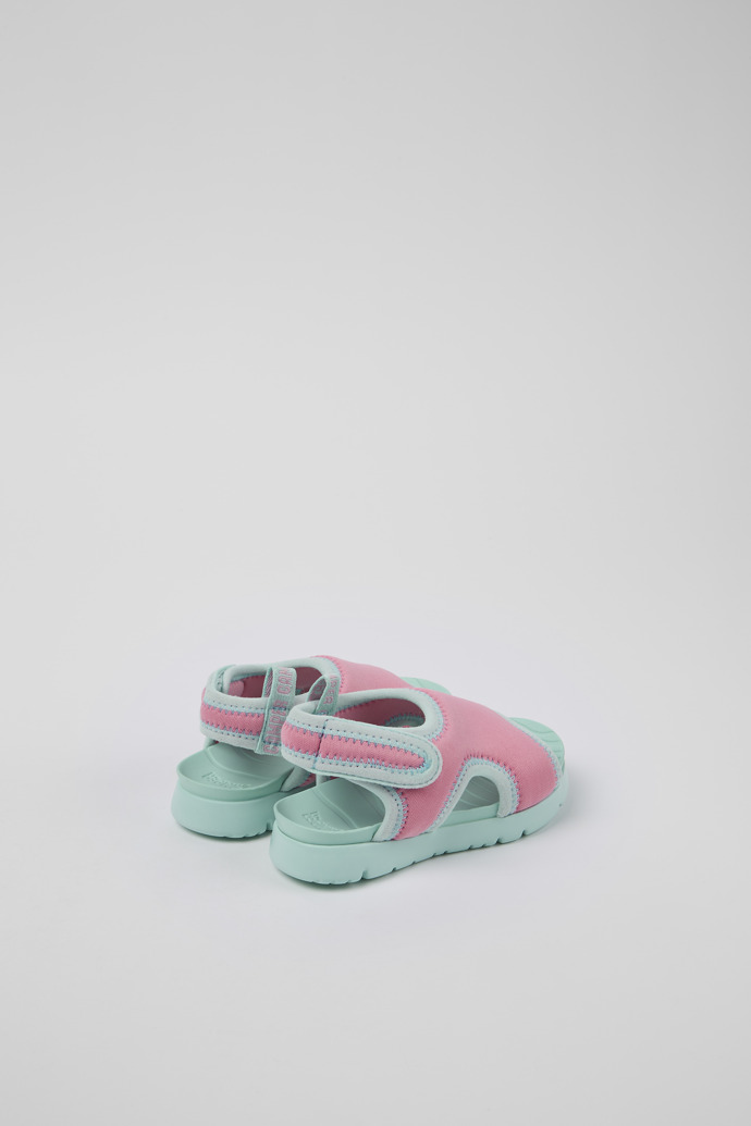 Oruga Pink Textile Sandal