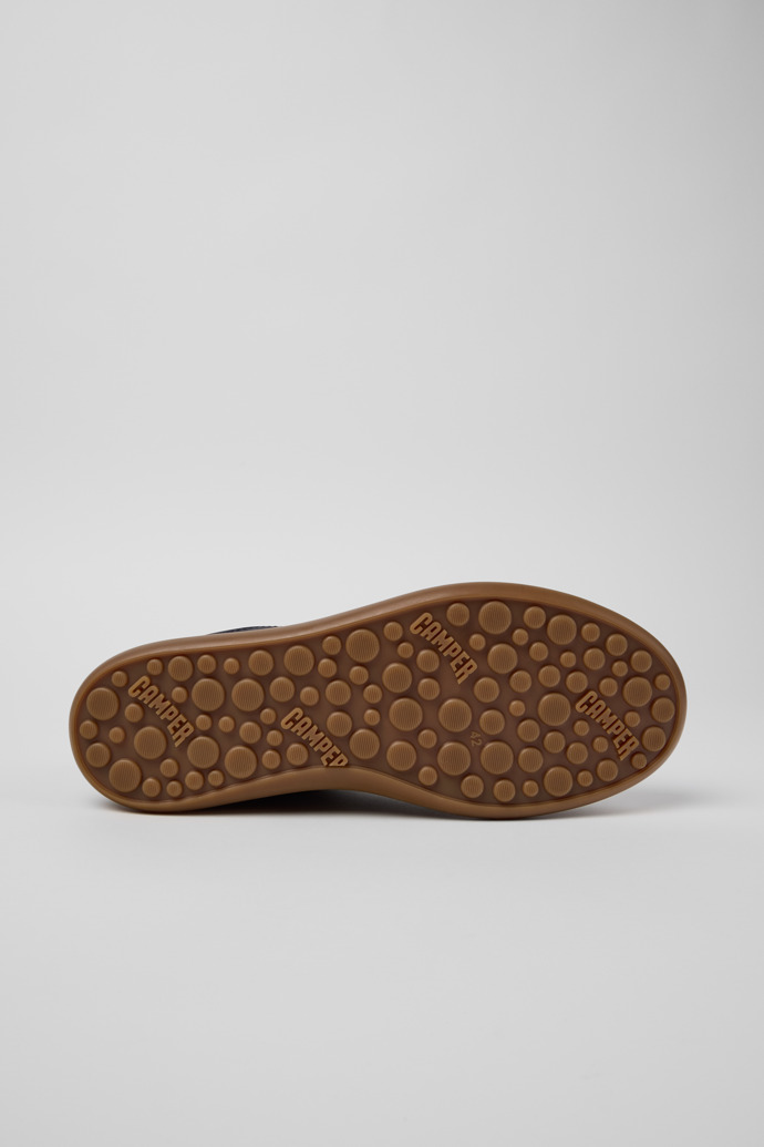 Pelotas Soller Blue Leather Sneakers for Men.