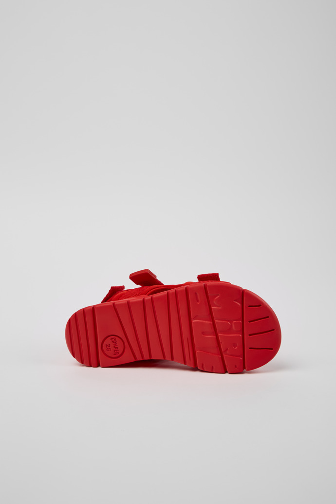 Oruga Red Textile Kids' Sandal.
