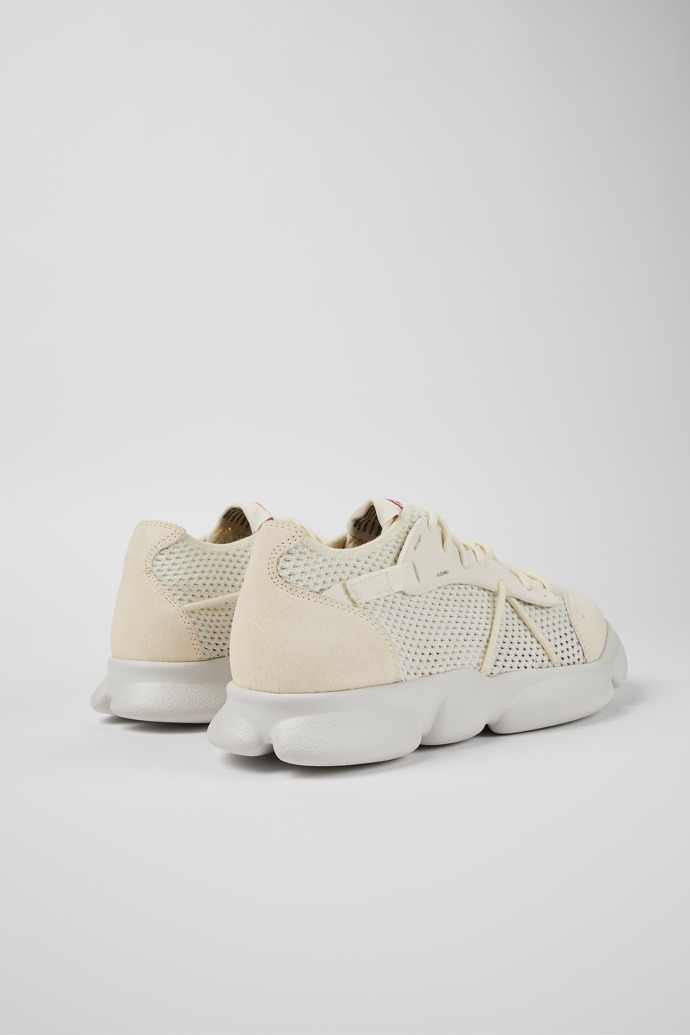 Karst White Textile Sneaker for Men