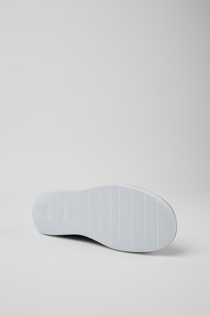 Wagon Black leather men's shoes