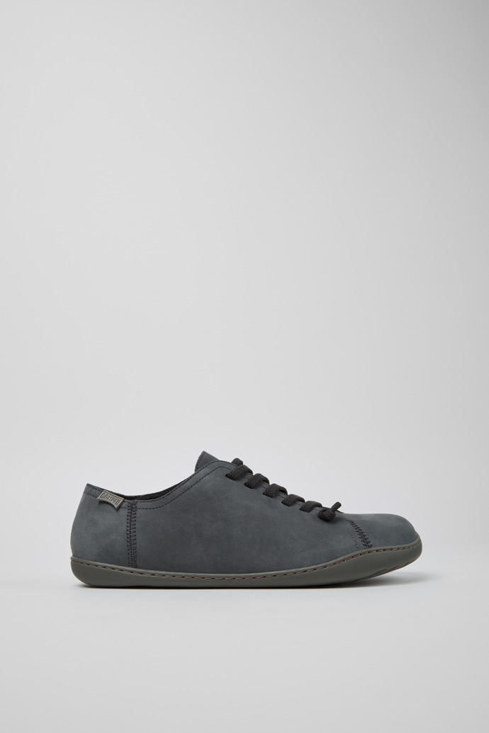 Peu - Chrome Free Gray Nubuck and Leather Shoes for Men.