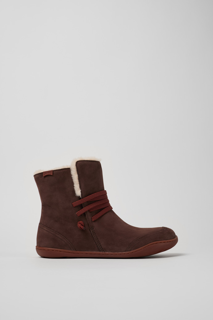Peu Brown Nubuck Boots for Women