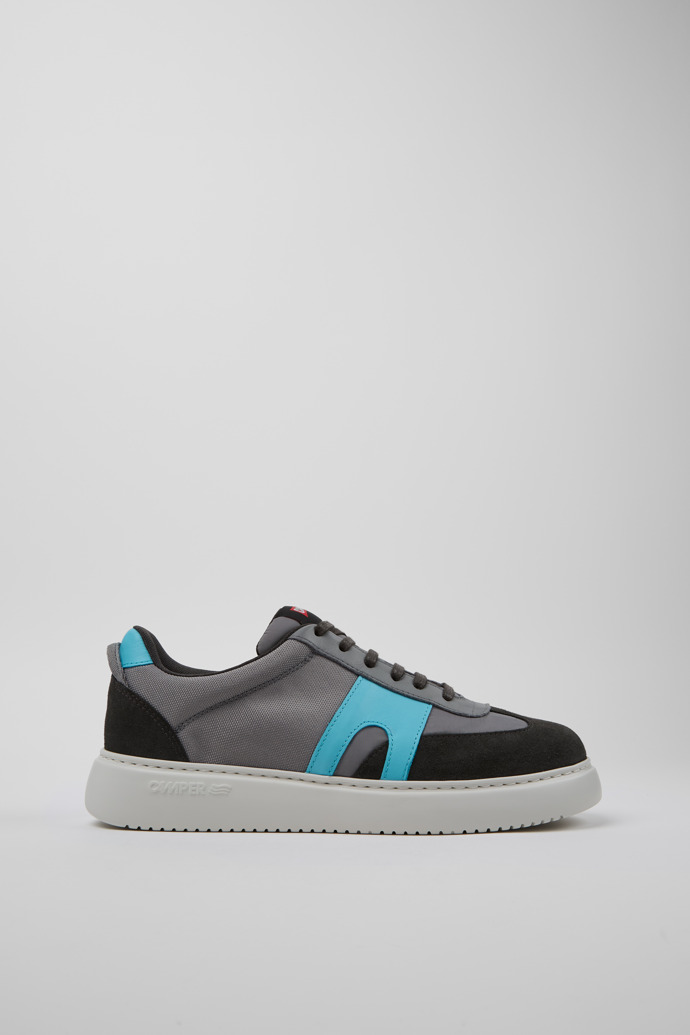 Runner K21 Sorona® Multicolor Recycled PET and Nubuck Sneakers for Men.