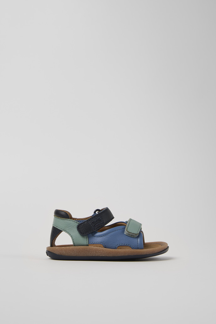 Twins Multicolor Leather Sandals for Kids.