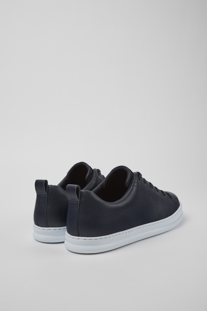 Runner Blue Leather Men's Sneakers.