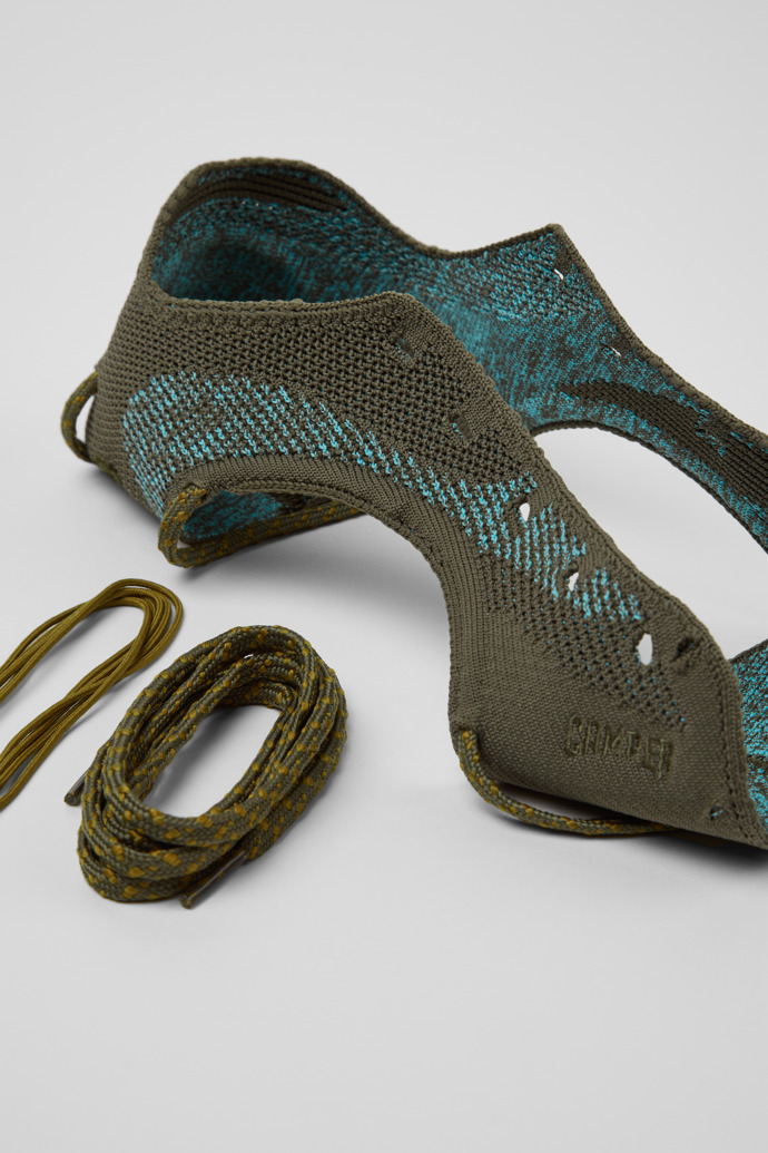 ROKU Shoe Uppers Green, blue uppers (x2) for your right and left shoes.