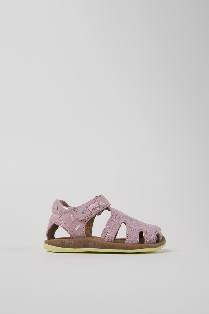 Bicho Multicolor Nubuck Closed Sandals for Kids.