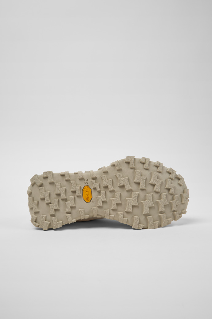 Drift Trail White and Gray Recycled PET and Leather Sneakers for Women.