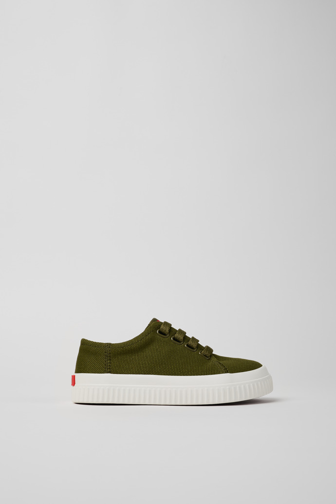 Peu Roda Green Textile Sneaker