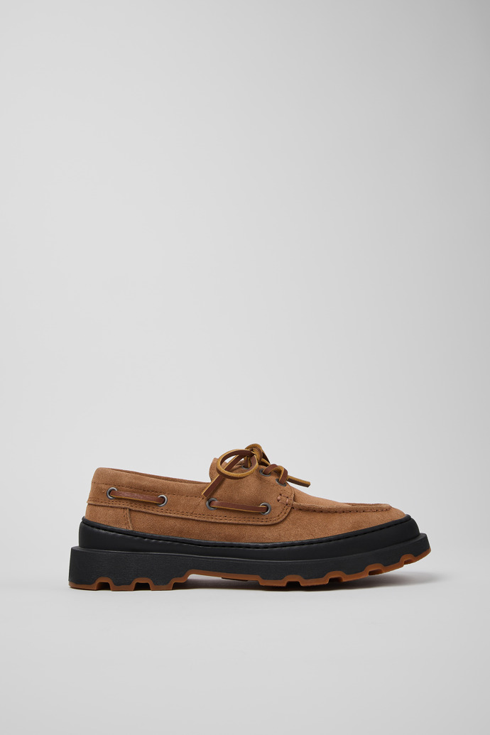 Brutus+ Brown Nubuck Shoes for Women.
