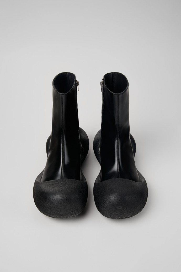 Caramba Black Leather Boots