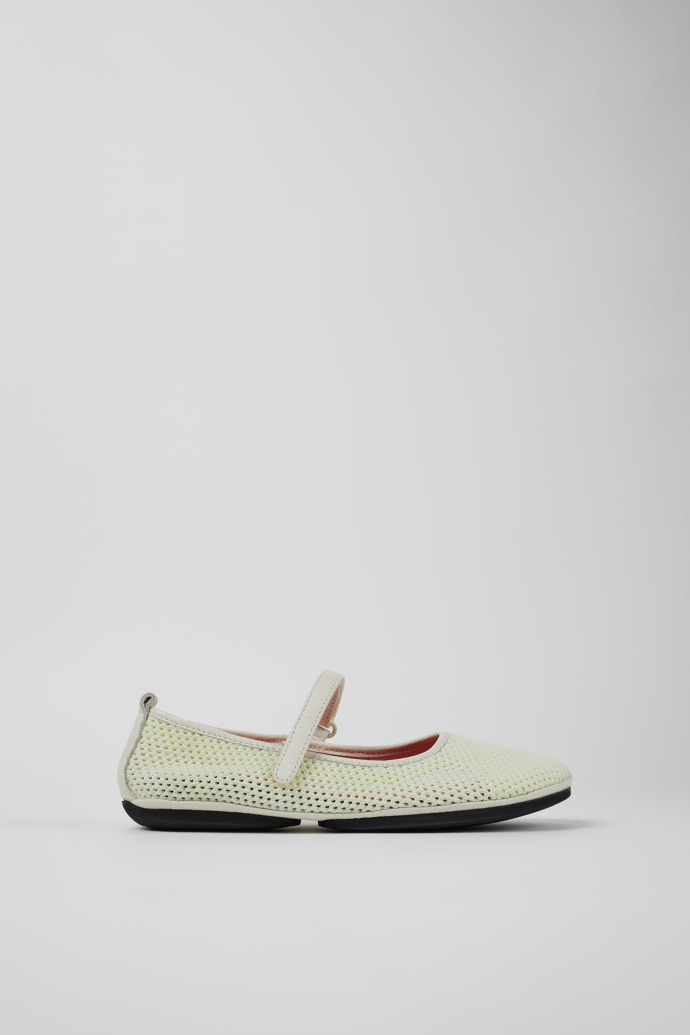 Right Multicolor TENCEL Lyocell Leather Moccasins for Women.