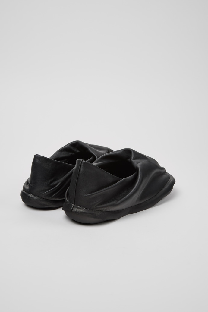 Camper x ISSEY MIYAKE - Peu Form Black Leather Women's Shoes.