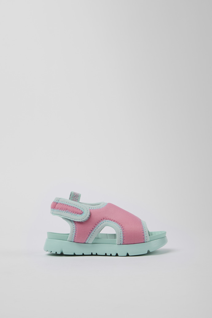 Oruga Pink Textile Sandal