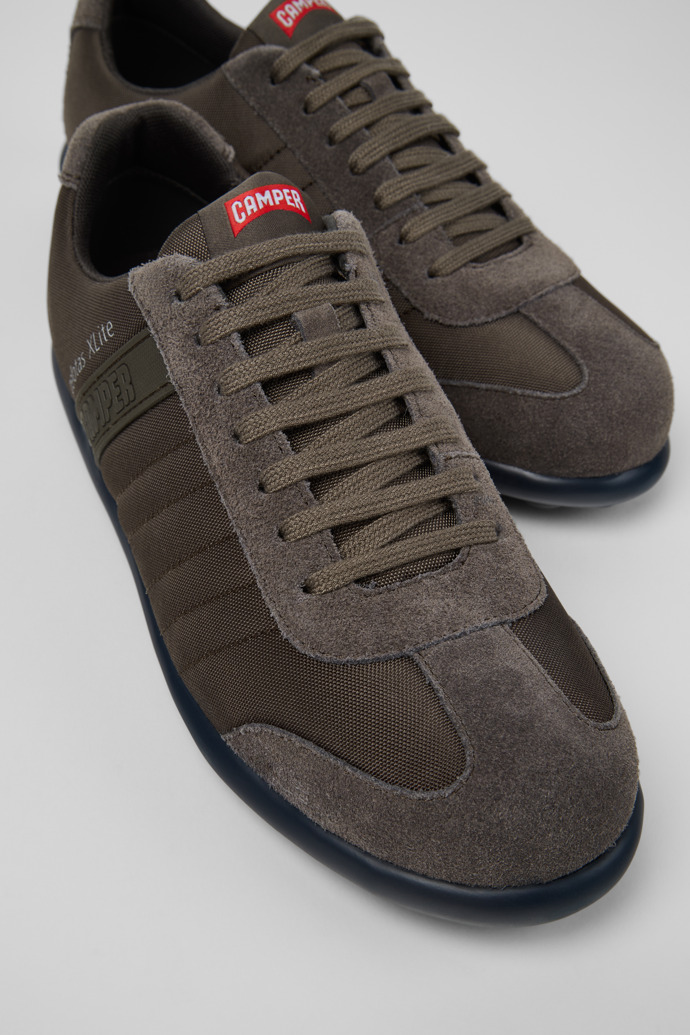 Pelotas XLite Brown Textile and Nubuck Shoes for Men.